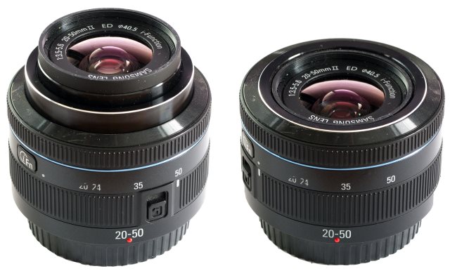 Samsung NX – 16-50mm vs. 18-55mm vs. 20-50mm –