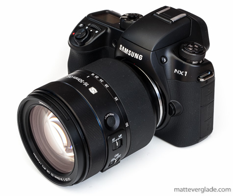 Samsung NX1 with 16-50mm F2-2.8 S